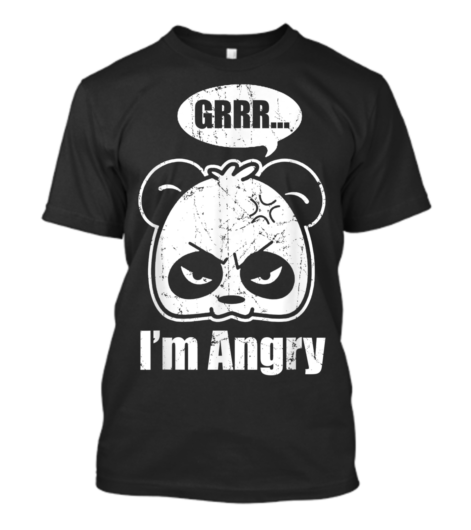 Grrr I'm Angry Cute Panda Lovers 05 T-Shirt