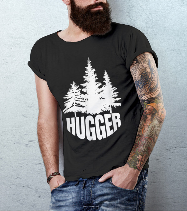 Hugger Green Environmentalist Tree T-Shirt