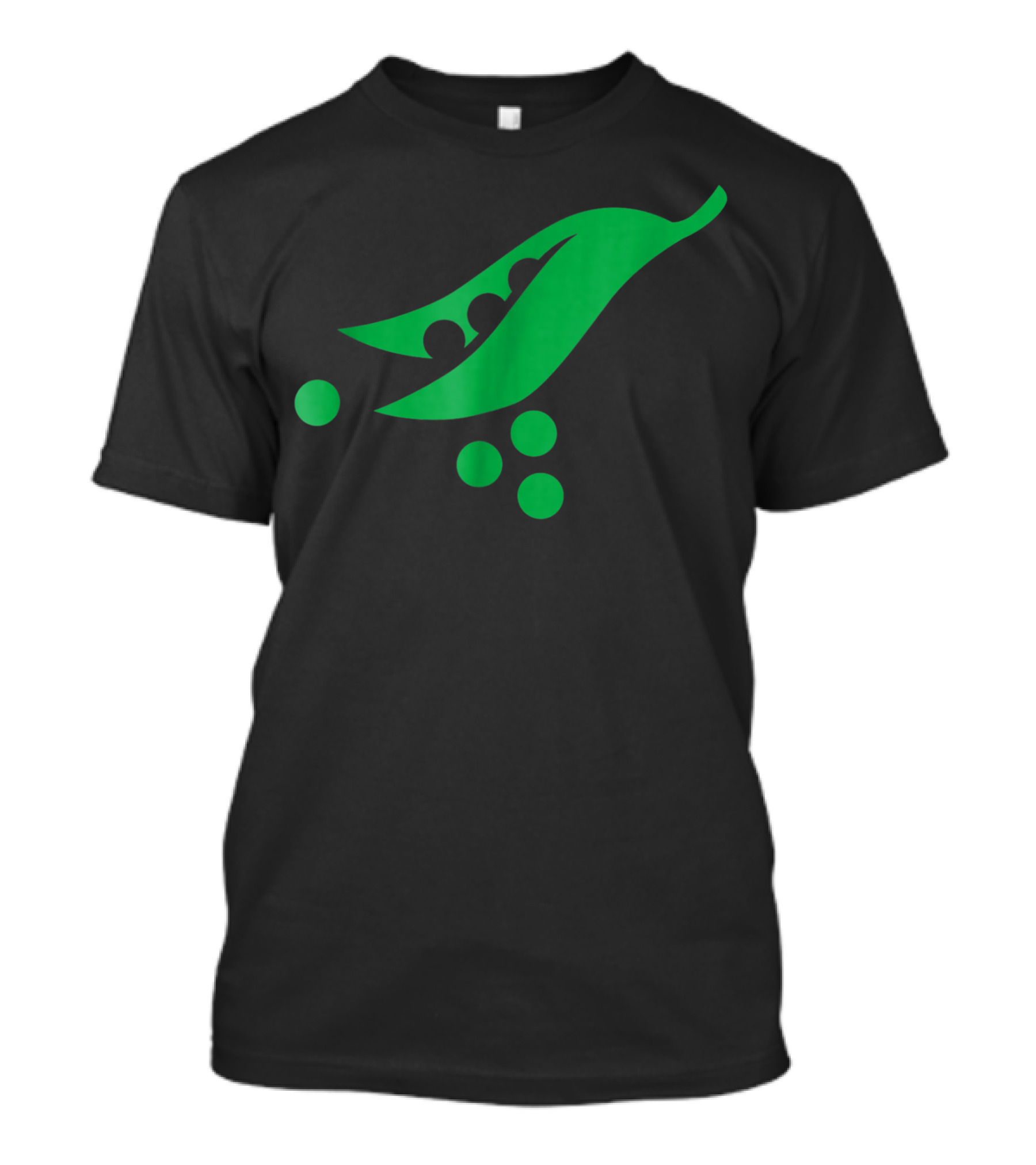 Green Peas Simple Pod And Pea T-Shirt