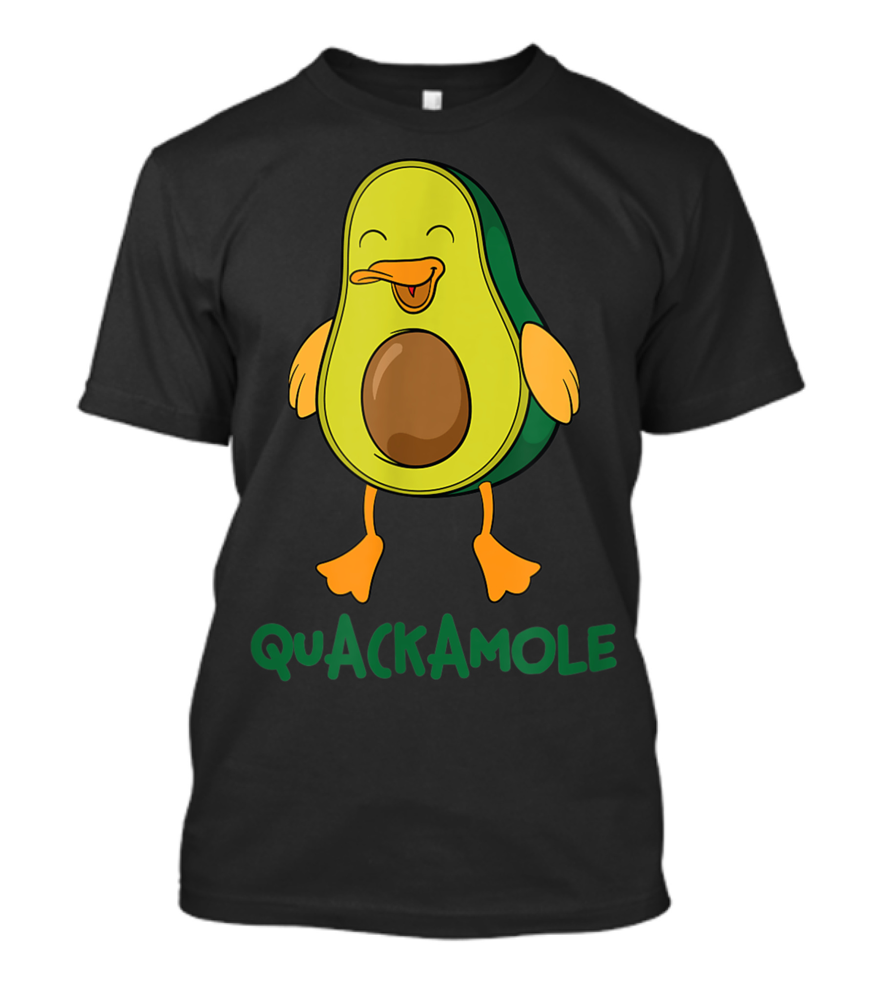Quackamole Avocado Duck Costume Vegan Guacamole T-Shirt