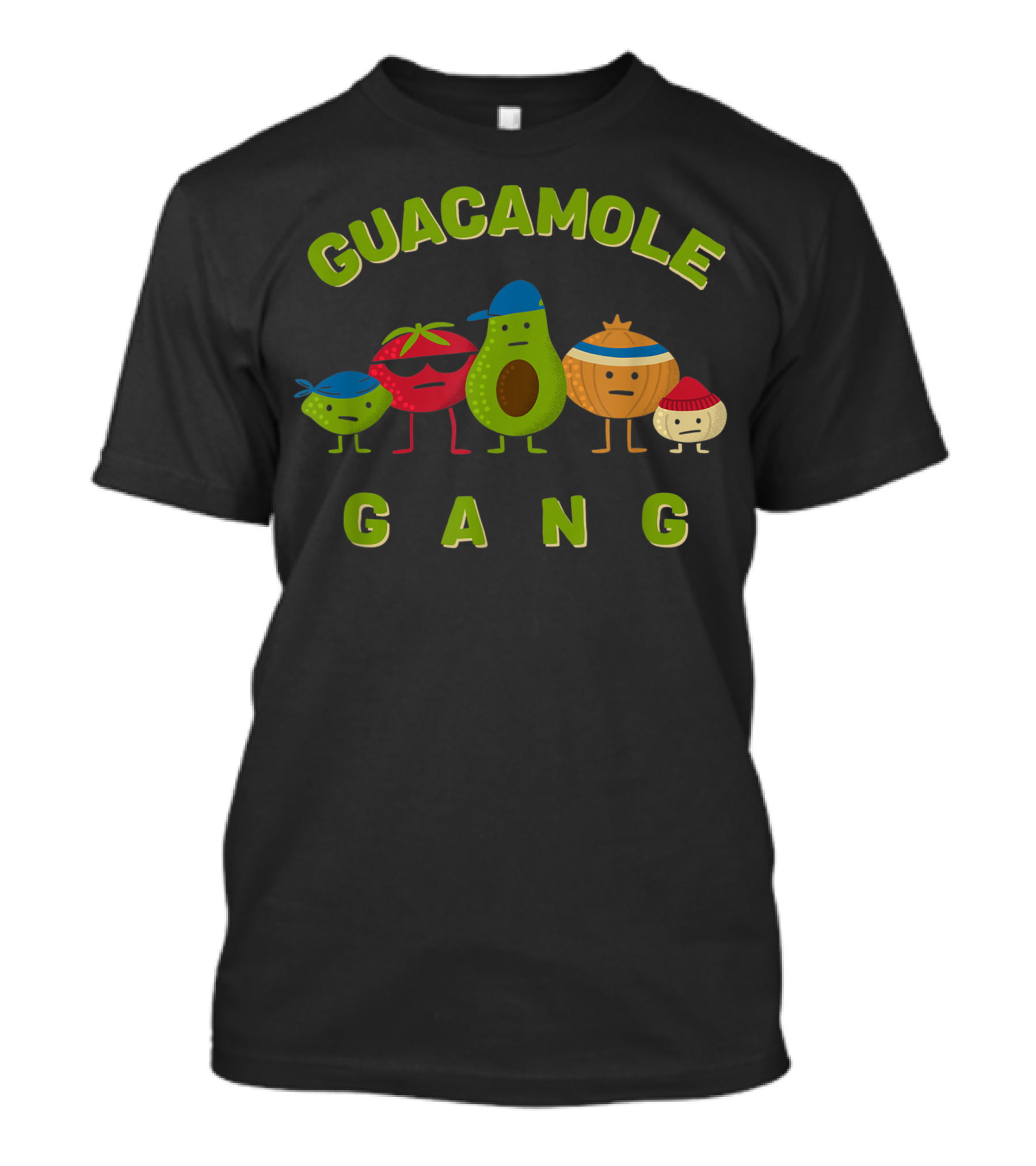 Guacamole Gang Illustrated T-Shirt