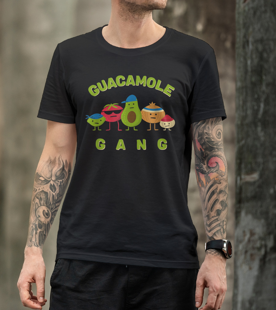 Guacamole Gang Illustrated T-Shirt