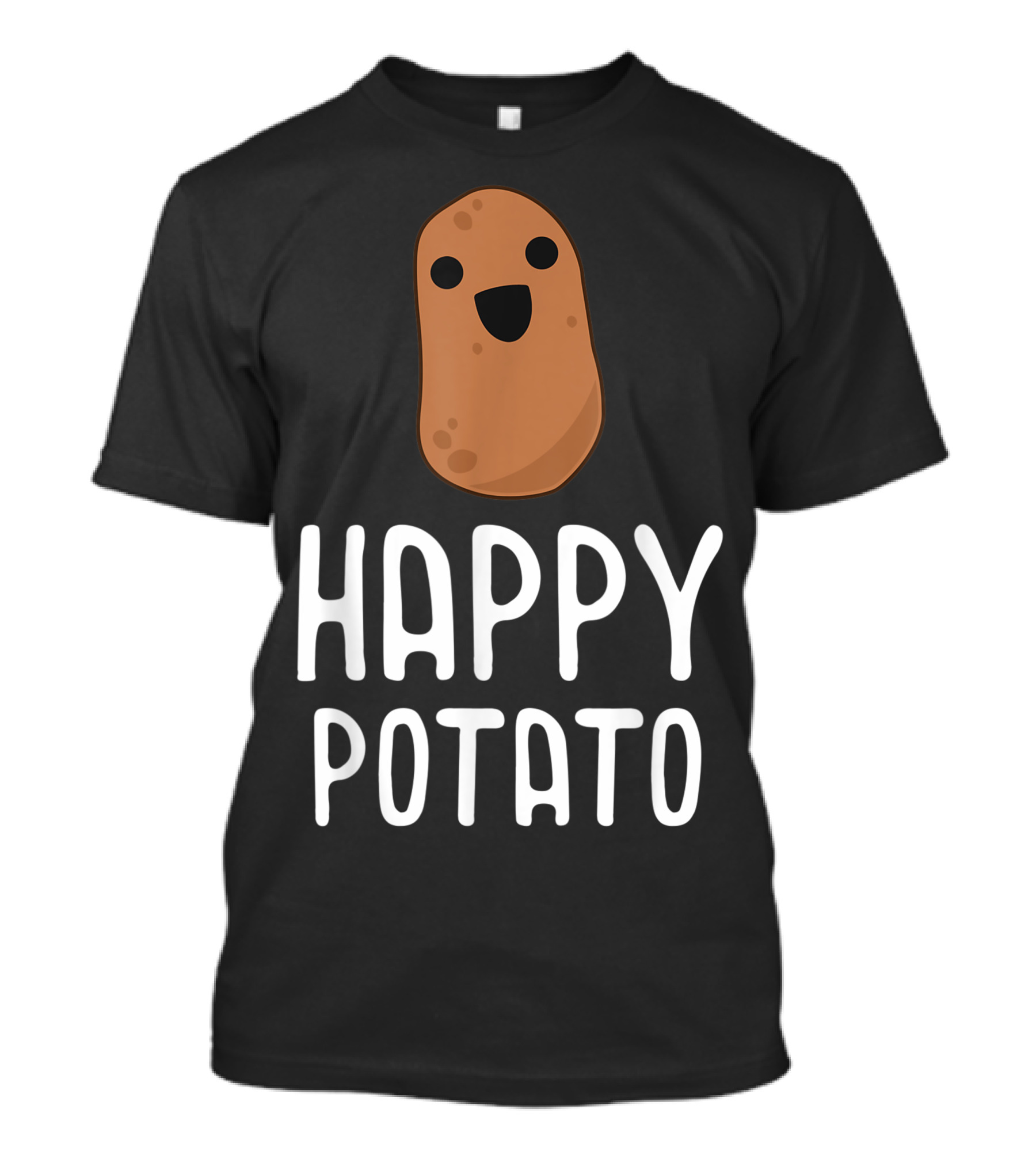 Happy Potato Kawaii Vegetable T-Shirt