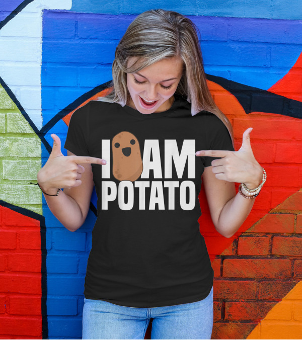 I Am Potato Humor Vegetable Food Joke T-Shirt