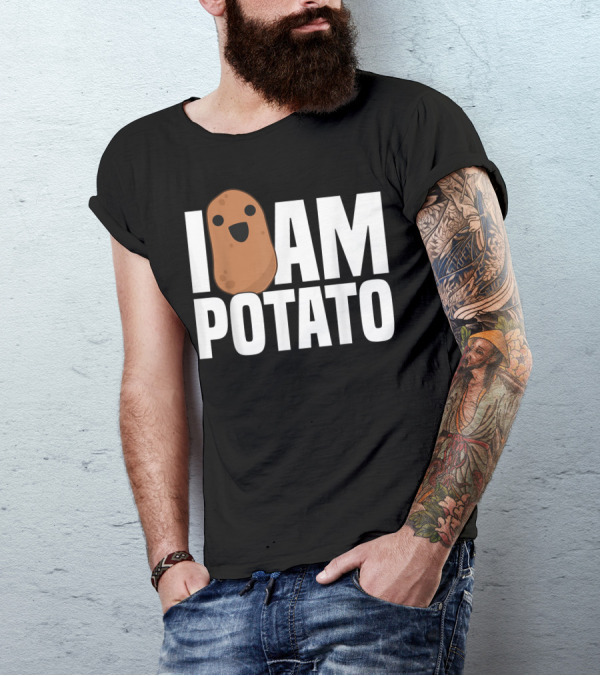 I Am Potato Humor Vegetable Food Joke T-Shirt