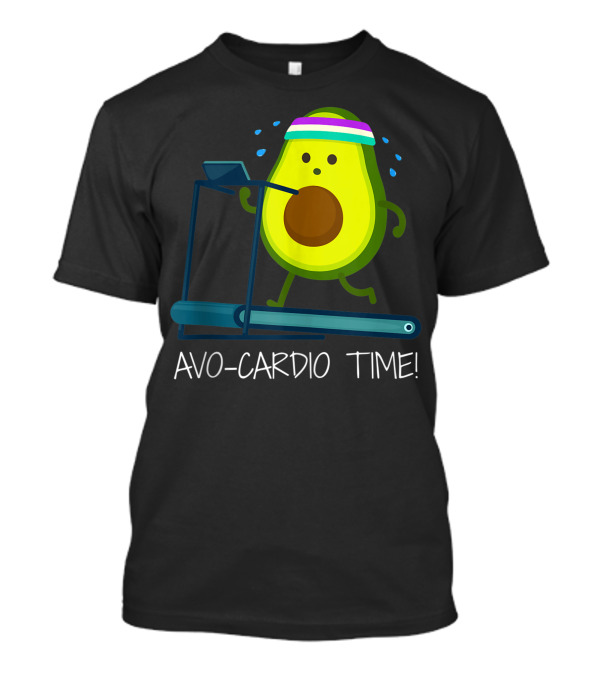 Avo-Cardio Time Avocado Fitness 00 T-Shirt