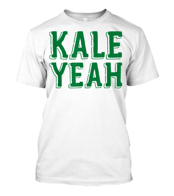 Kale Yeah Vegetarian Vegan Christmas Dad T-Shirt