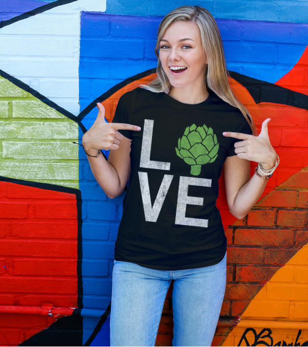 Love Artichoke Vegetable T-Shirt