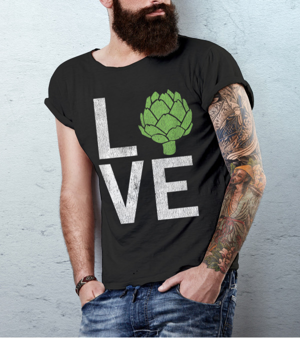 Love Artichoke Vegetable T-Shirt