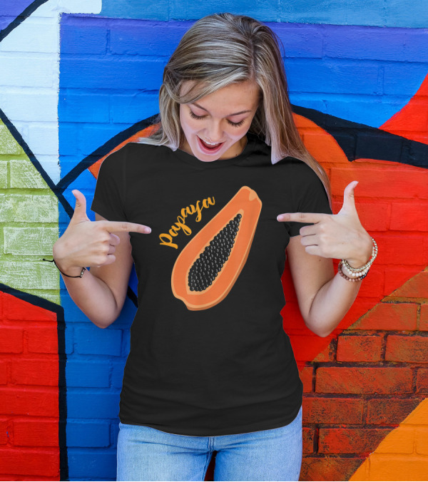 Papaya Fruit Lovers Summer Papaya Rw T-Shirt