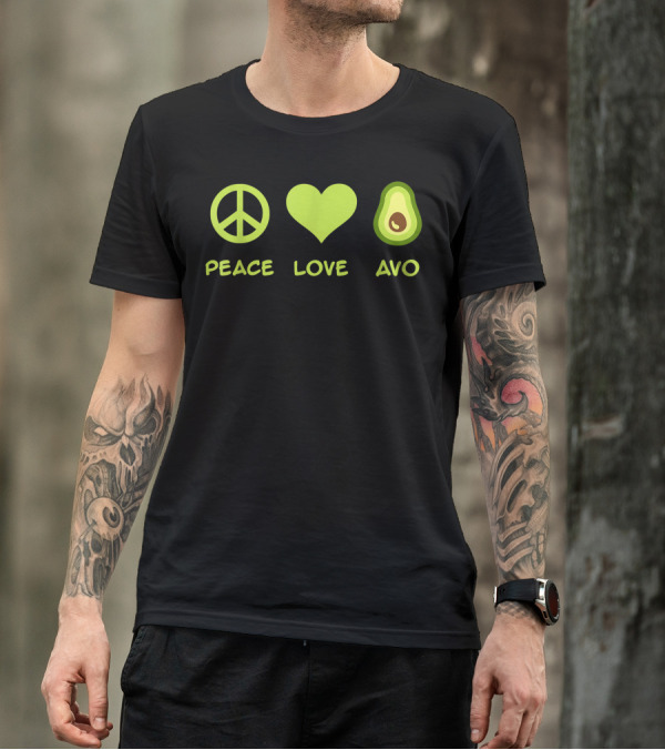 Peace Love Avo T-Shirt