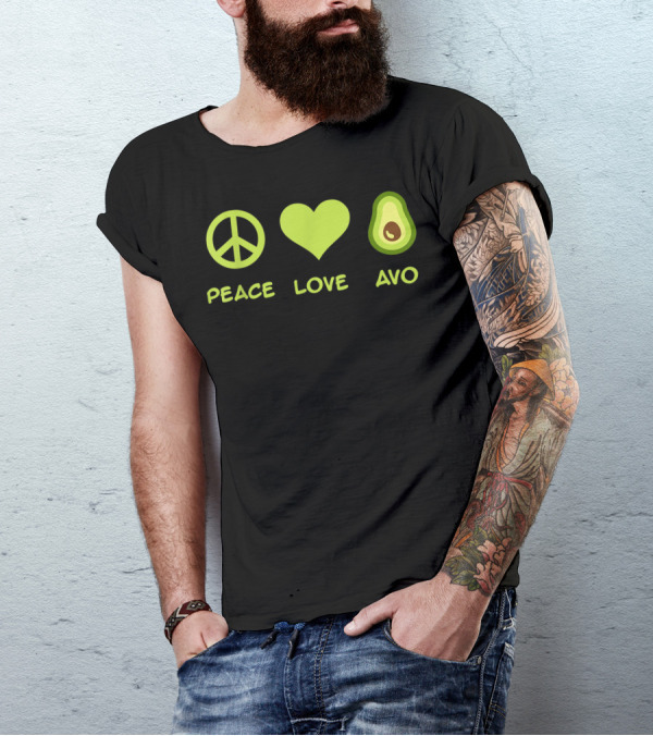 Peace Love Avo T-Shirt