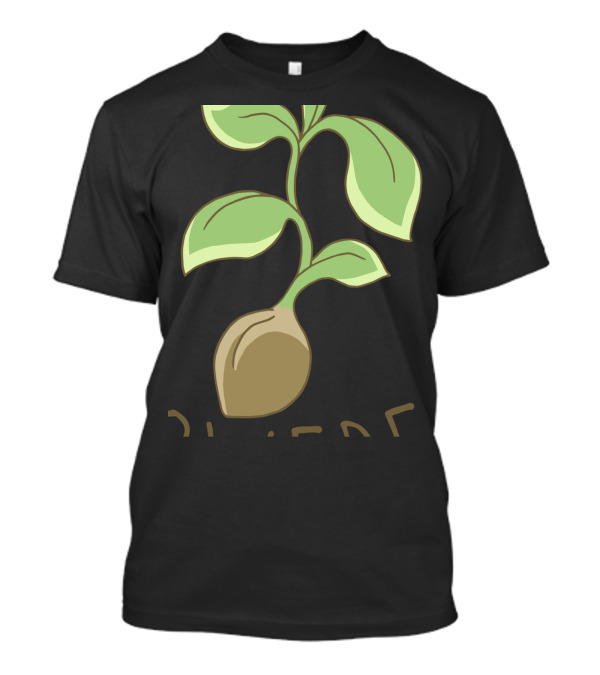 Plant Powered M8 Sprouting Seedling Veggie T-Shirt