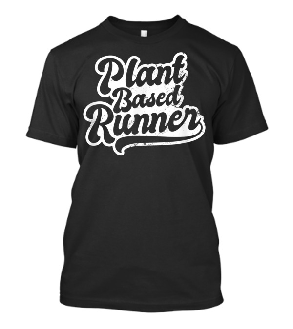 Vegan Athlete Plant Based Runner T-Shirt