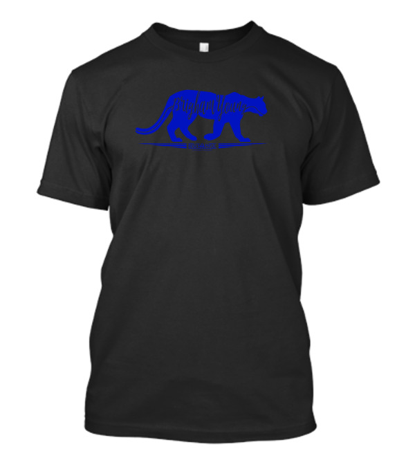 Brigham Young Cougar Blue Utah Hit T-Shirt