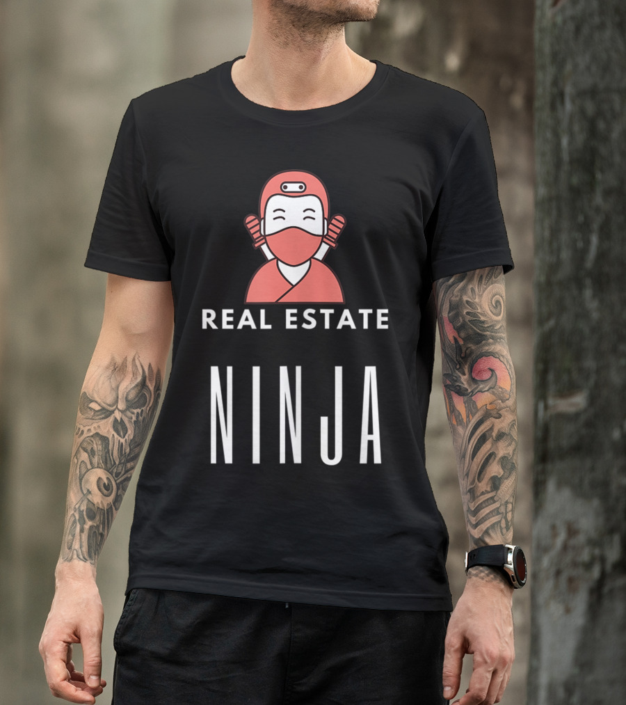 Real Estate Ninja Realtor Holiday Closing Expert T-Shirt