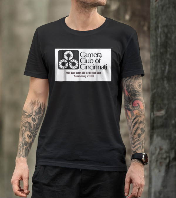 Camera Club Of Cincinnati Third Oldest Camera Club In The United States Founded January Of 1884 T-Shirt
