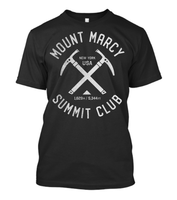 Mount Marcy Summit Club New York USA 1,629m 5,344ft T-Shirt
