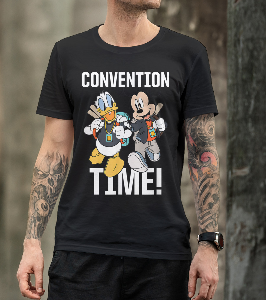 Convention Time Disney D23 Expo Mickey And Donald T-Shirt