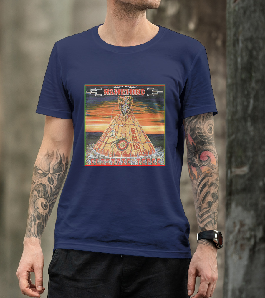 Hawkwind Electric Tepee Sunset T-Shirt