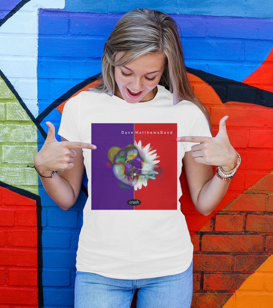 Dave Matthews Band Crash Album Cover T-Shirt