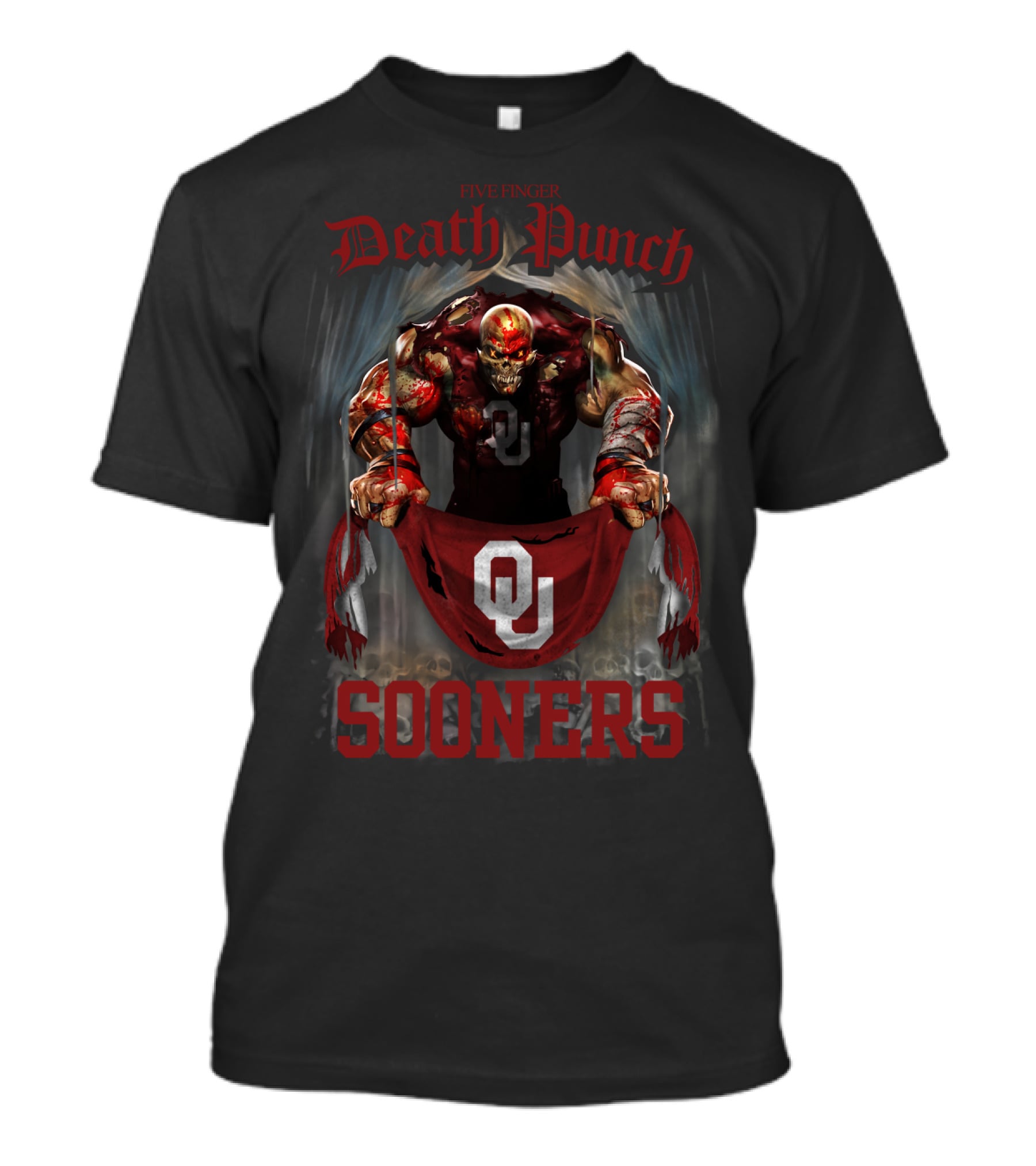 Five Finger Death Punch Oklahoma Sooners OU T-Shirt