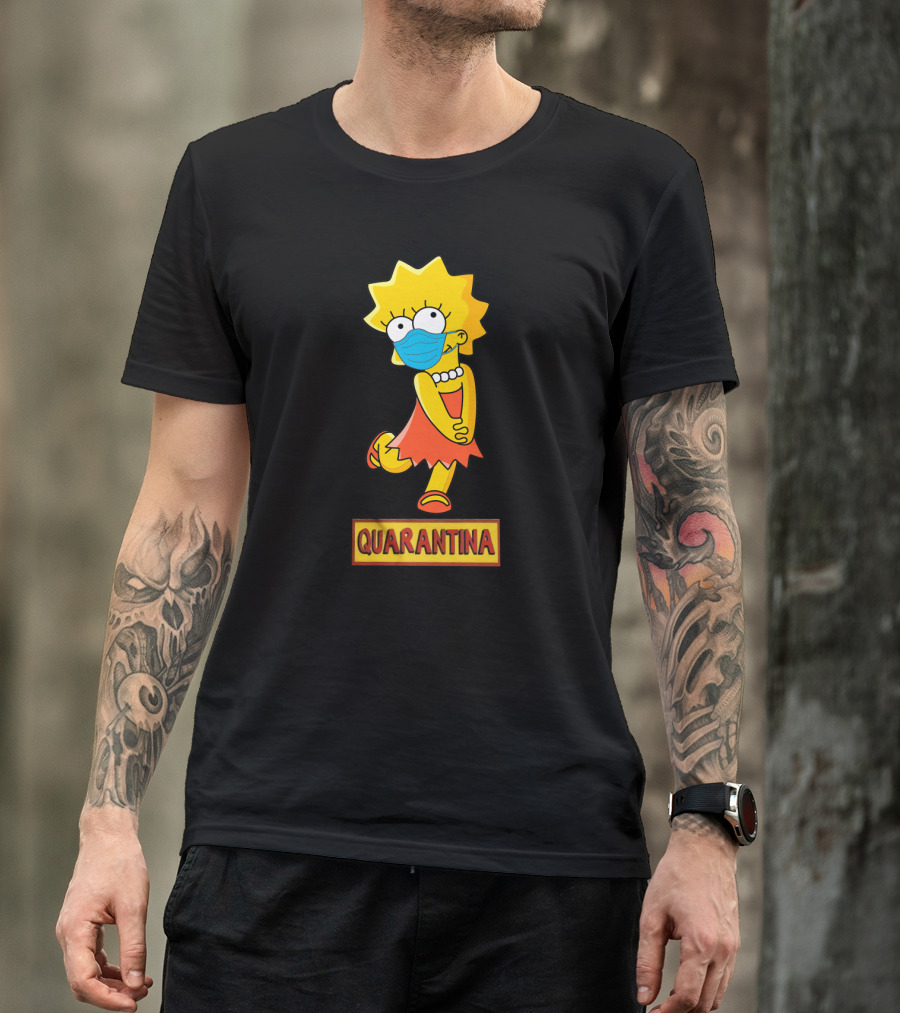 Ds The Simpsons Quarantina T-Shirt