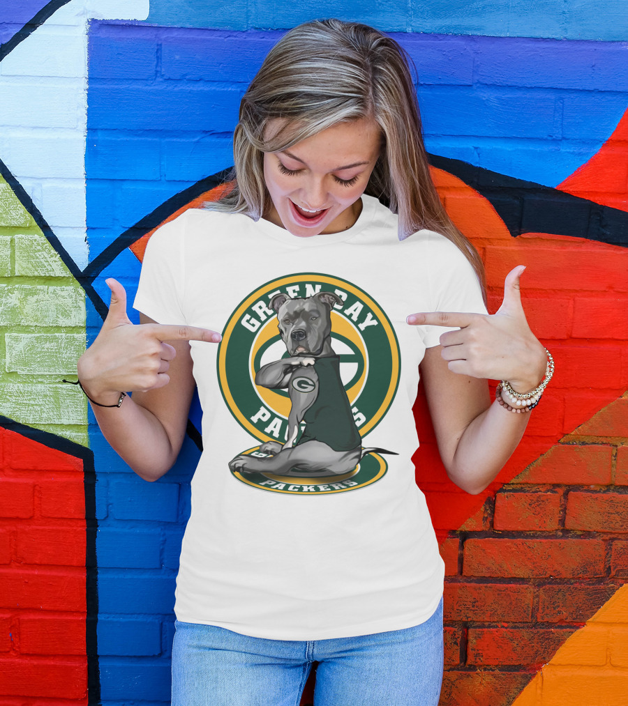 Green Bay Packers Pitbull T-Shirt