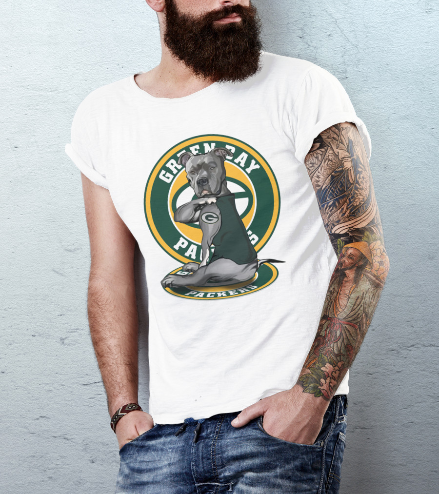 Green Bay Packers Pitbull T-Shirt