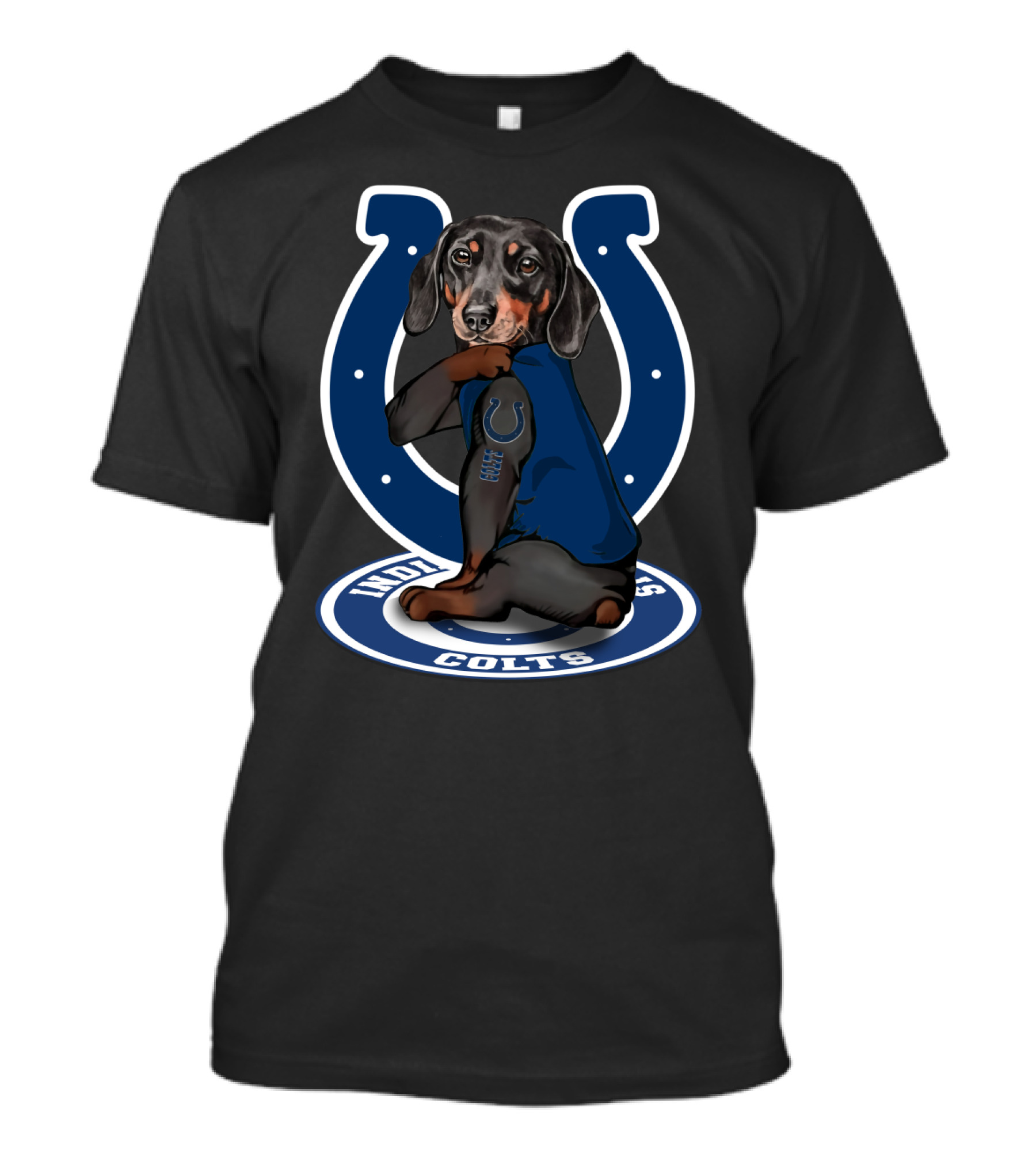 Indianapolis Colts Dachshunds Fan T-Shirt