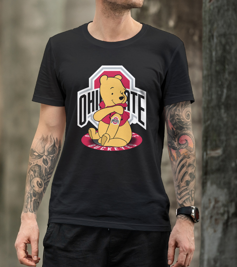 Ohio State Pooh Bear Buckeyes T-Shirt