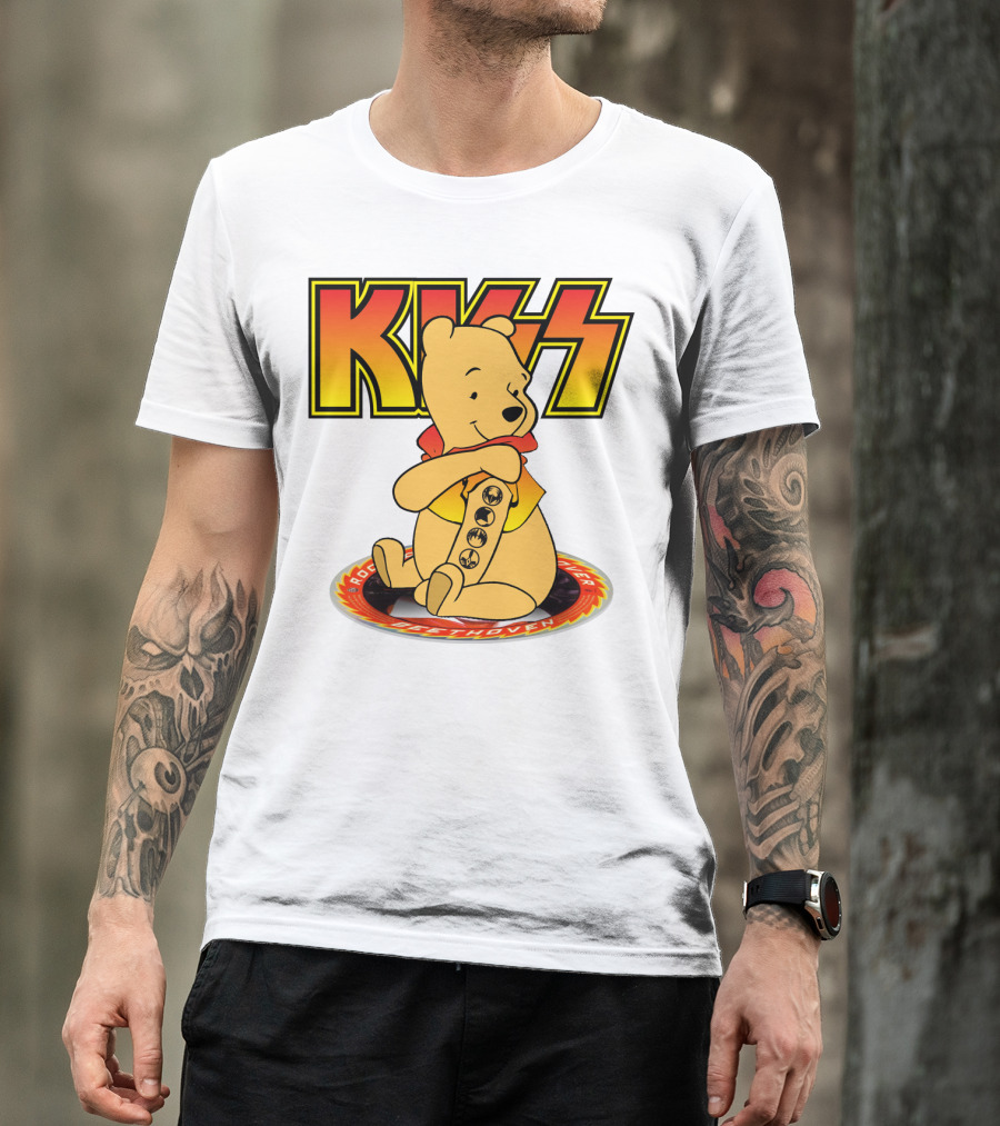 KISS Pooh Beethoven Band T-Shirt