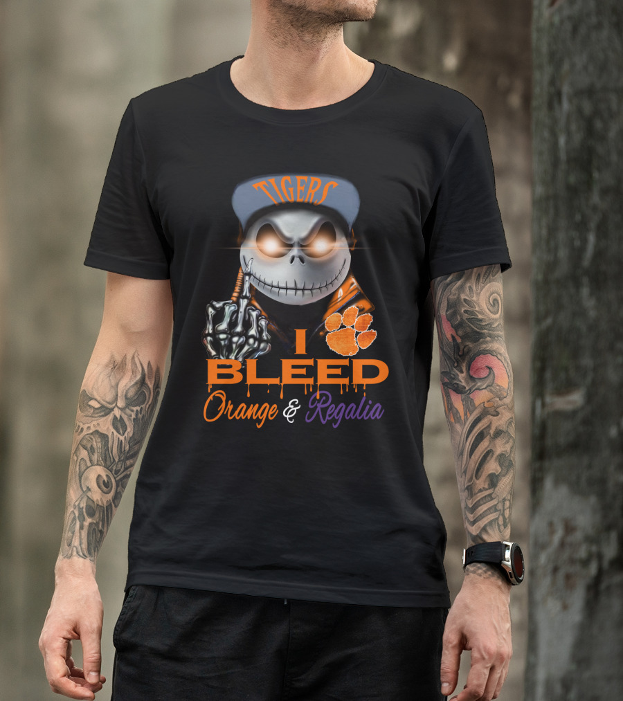Tigers I Bleed Orange & Regalia T-Shirt