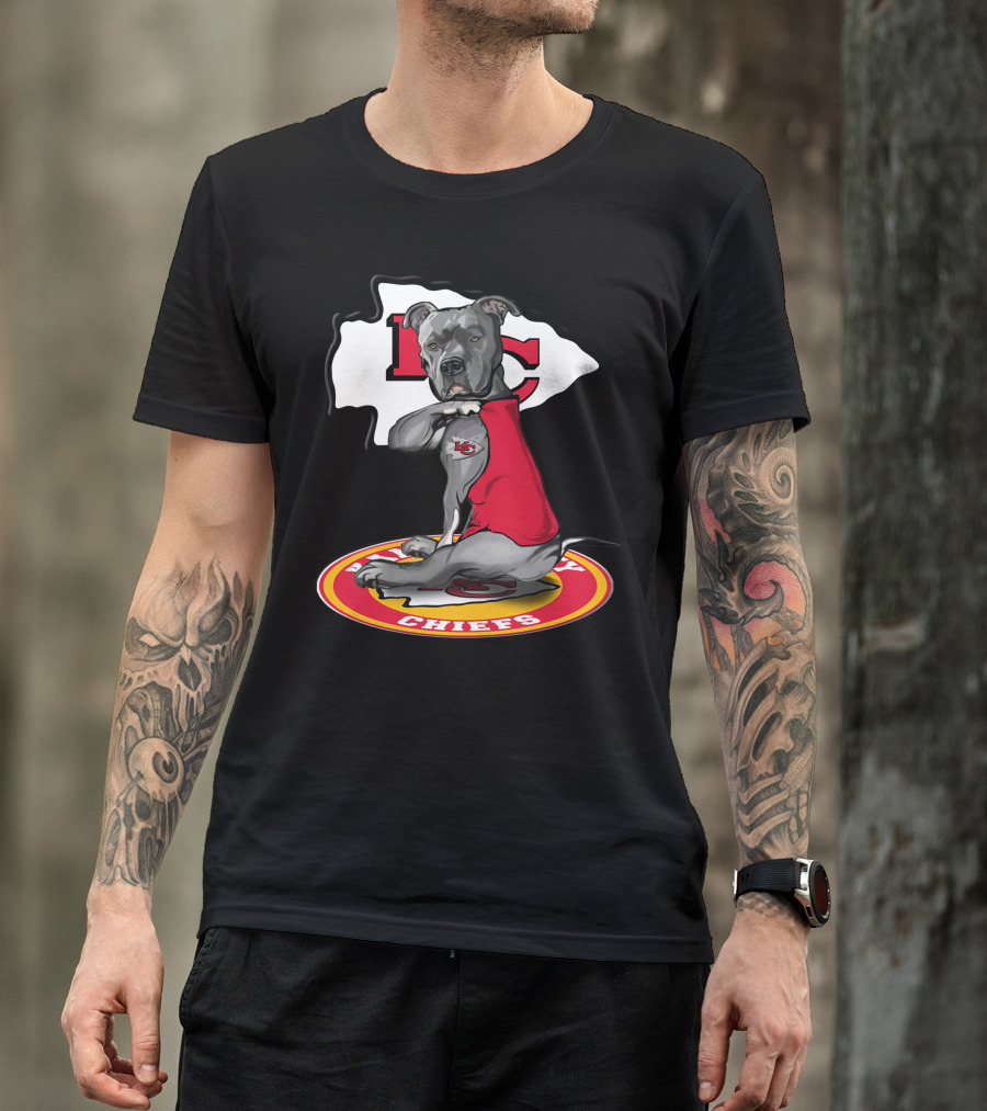 Kansas City Chiefs Dog Mascot KC Iconic T-Shirt