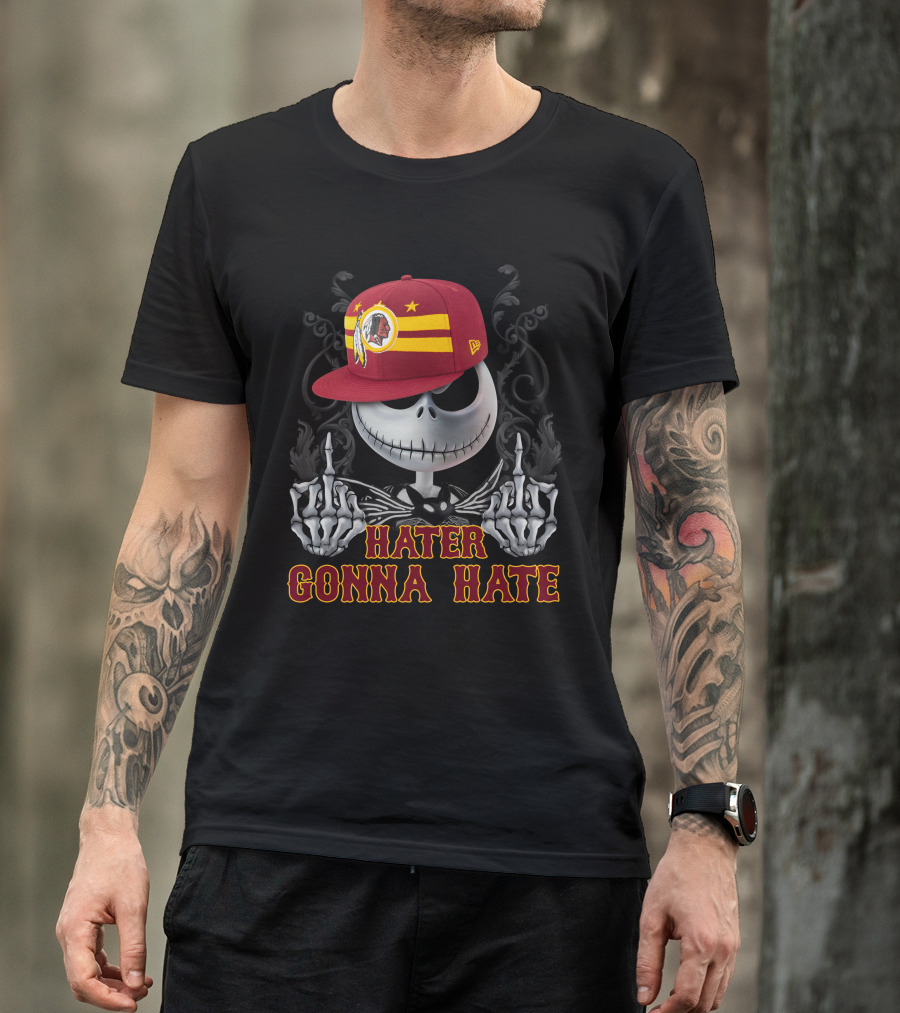 Hater Gonna Hate Ds001-32-Washington Redskins T-Shirt