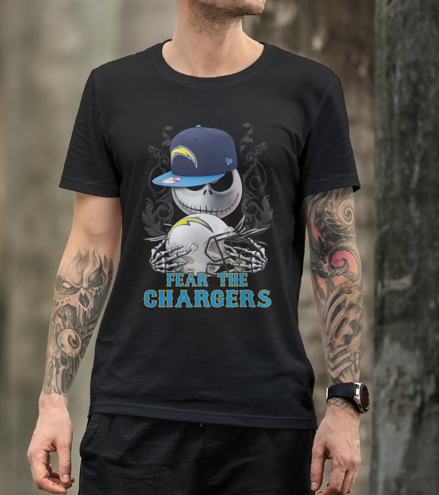 Fear The Chargers Los Angeles Ds001-27 T-Shirt