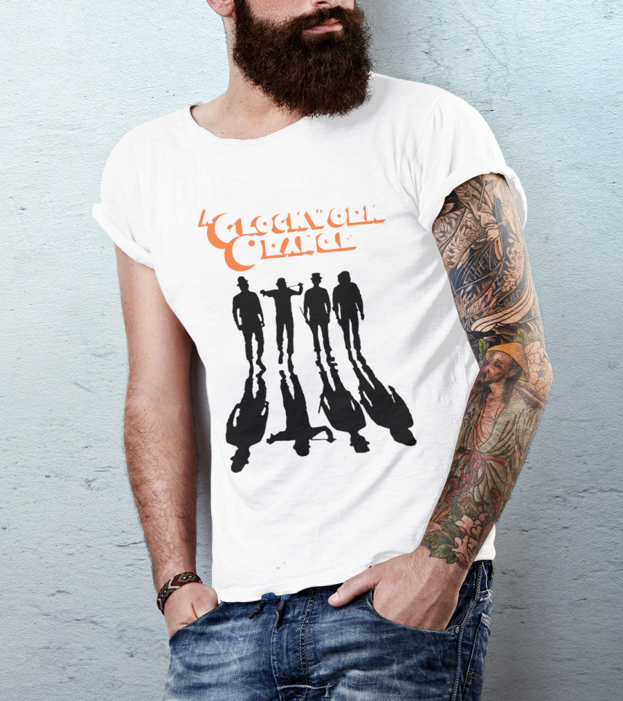 A Clockwork Orange Silhouette Quartet T-Shirt