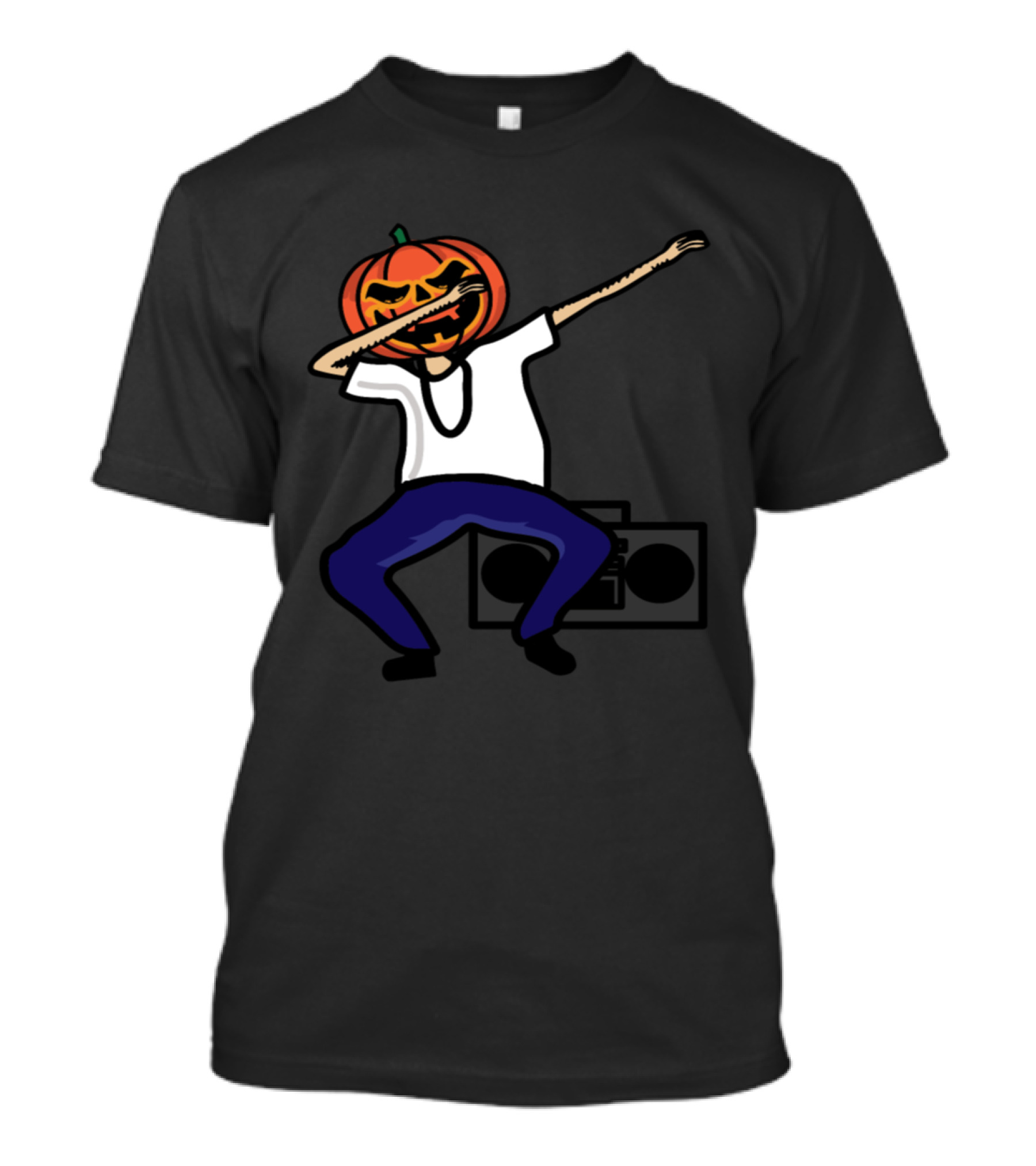 PUMPKIN DAB DANCER WITH BOOMBOX T-Shirt
