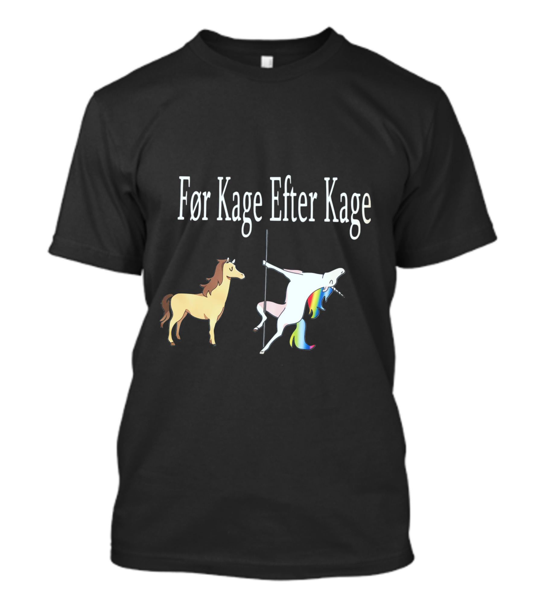 Før Kage Efter Kage Pony T-Shirt
