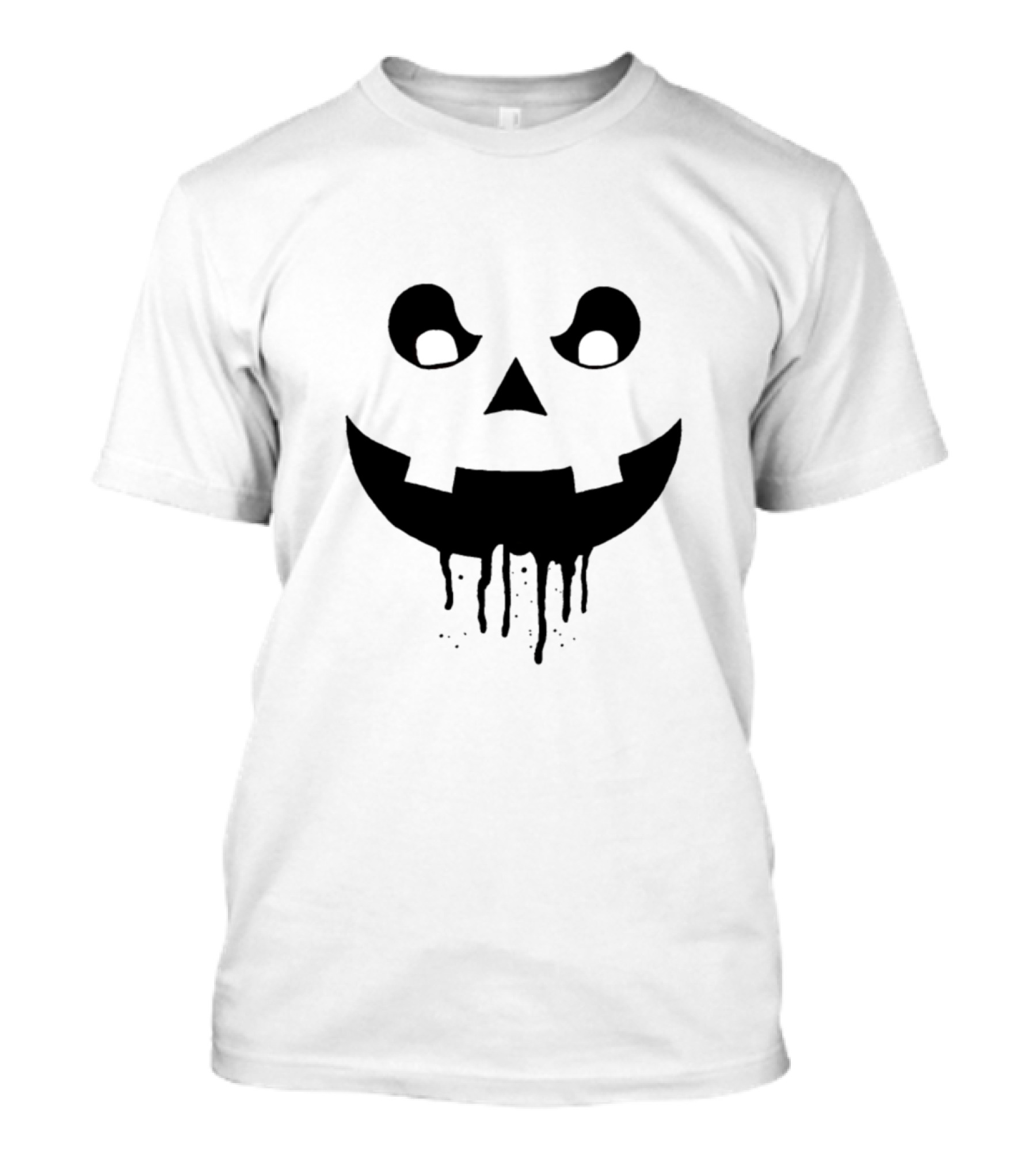 Amazing Dripping Pumpkin Face T-Shirt