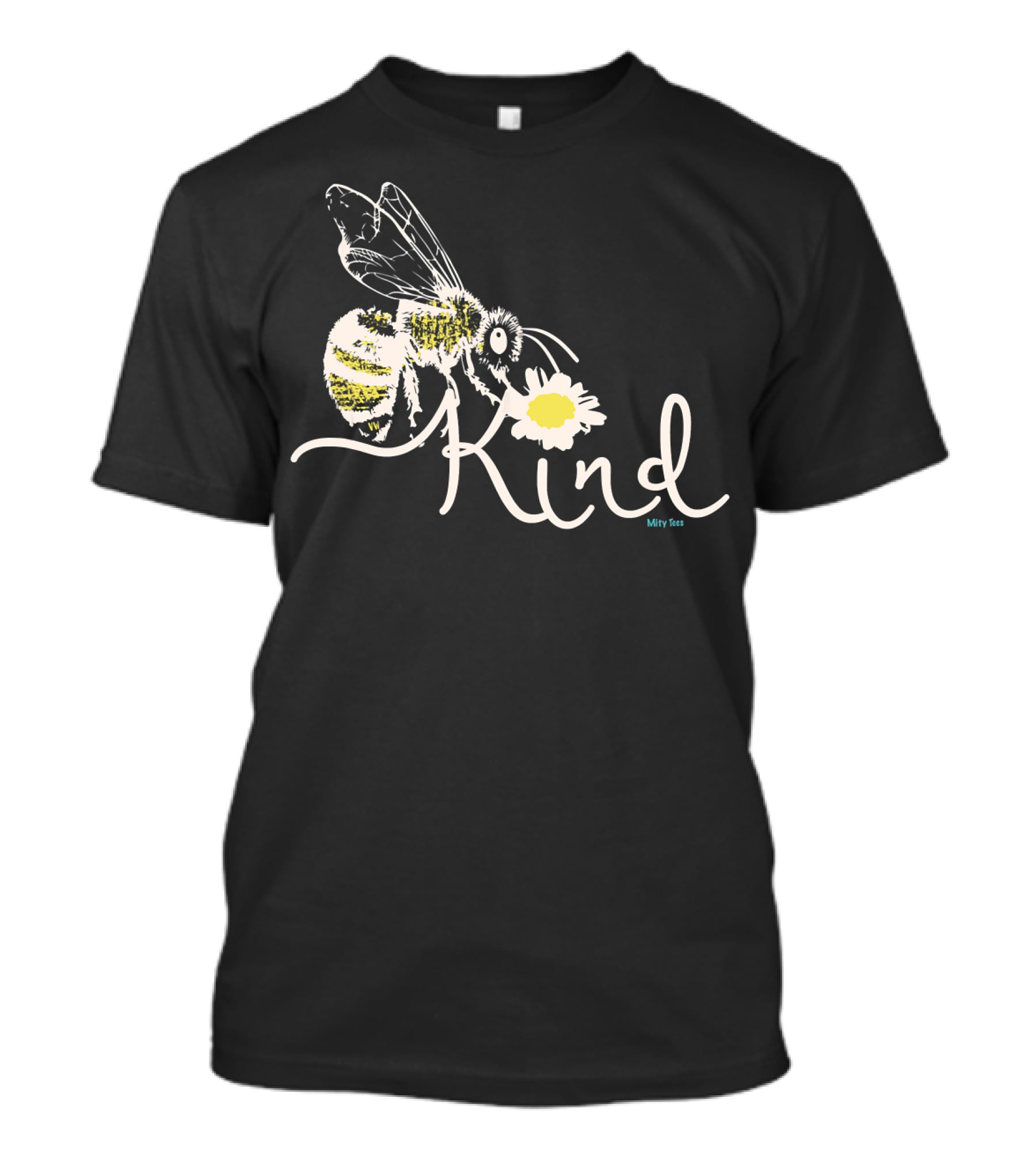Bee Kind Flower By Minty T-Shirt