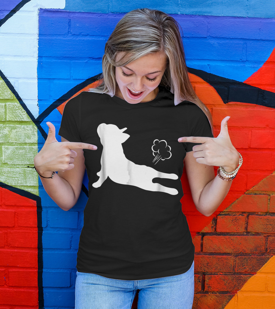 French Bulldog Yoga Exhale Pose Humor T-Shirt