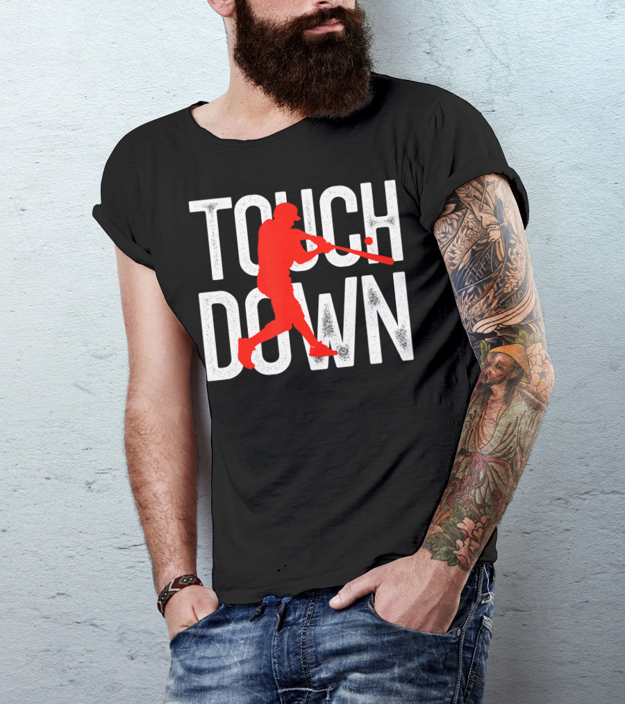 Touchdown Baseball Football Sarcasm Humor T-Shirt