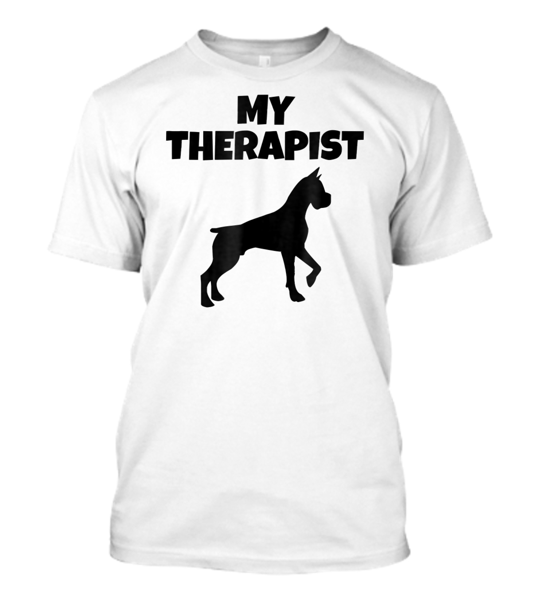 My Therapist Boxer Dog T-Shirt