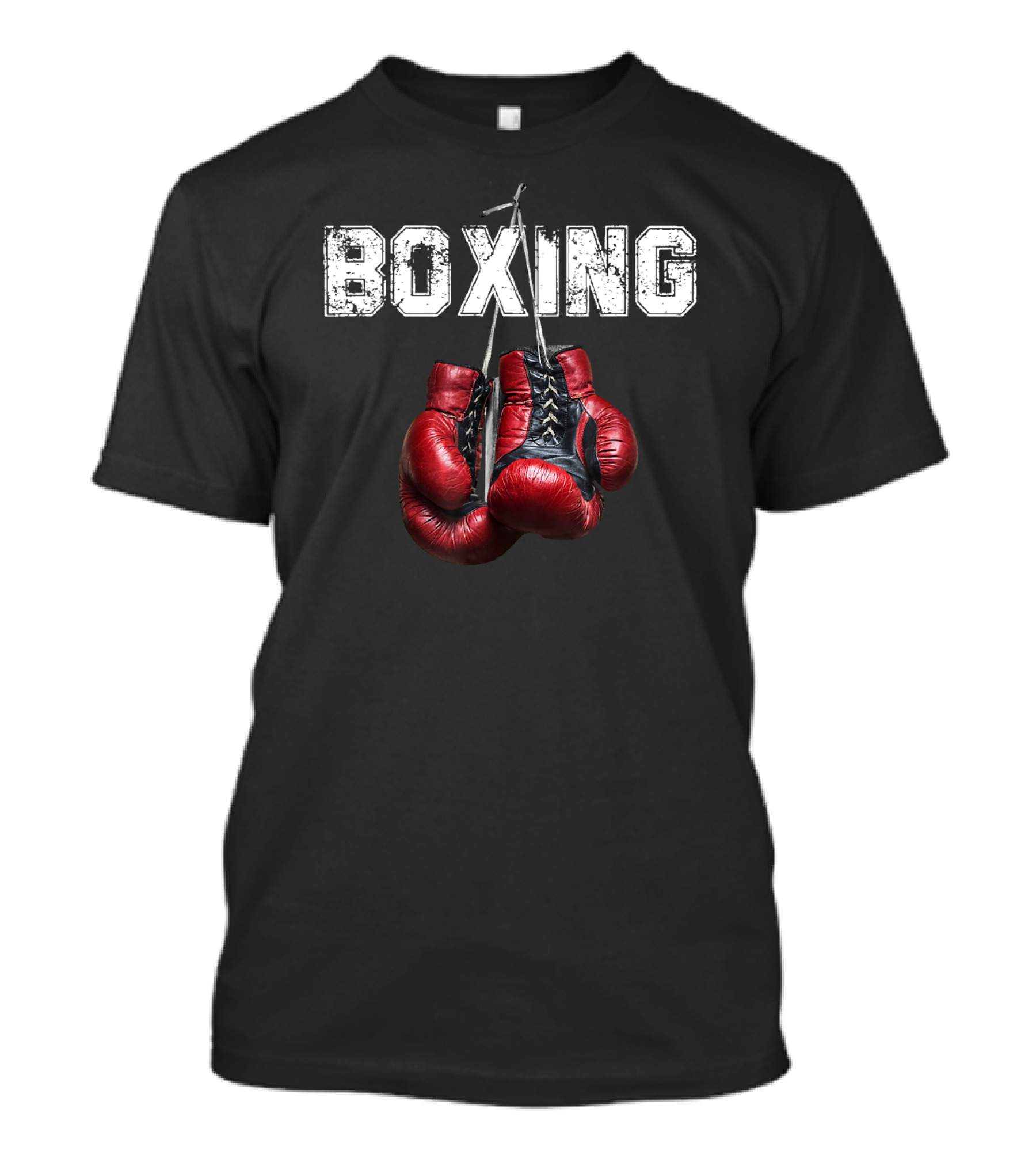 Boxing I Love Boxing Funny Boxing Gloves T-Shirt