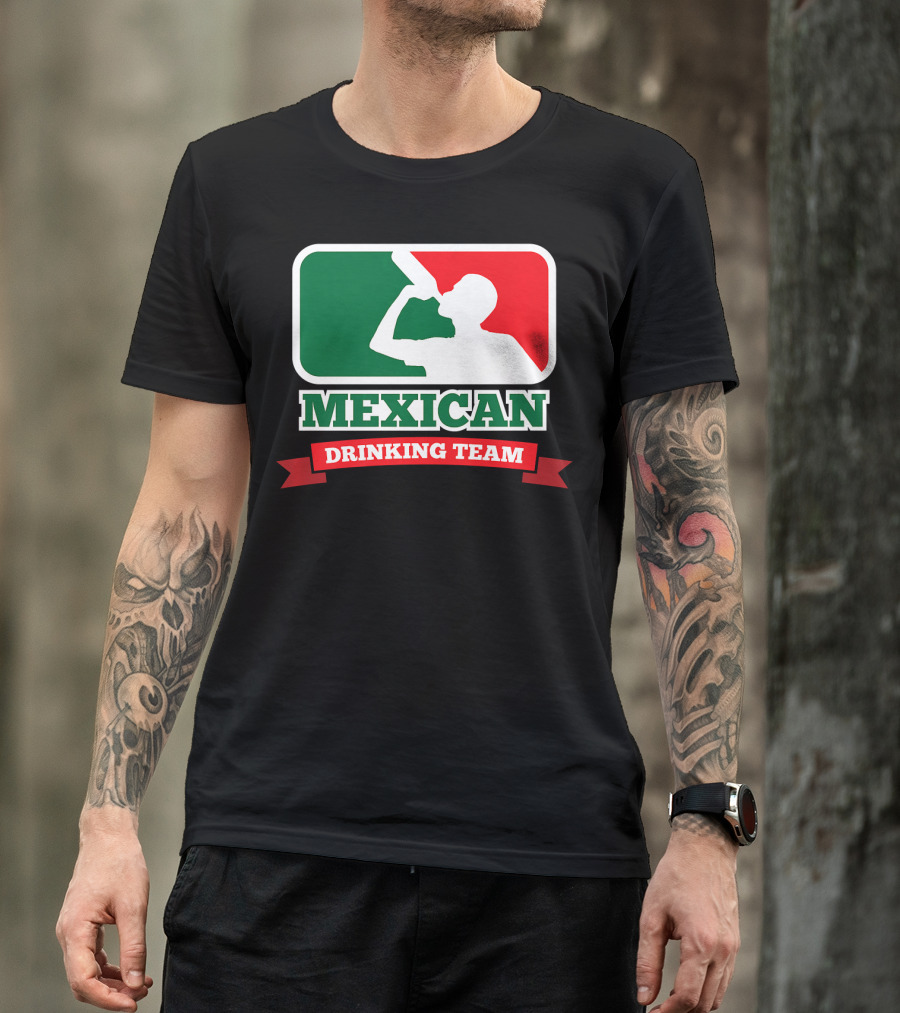 Mexican Drinking Team Funny Party T-Shirt