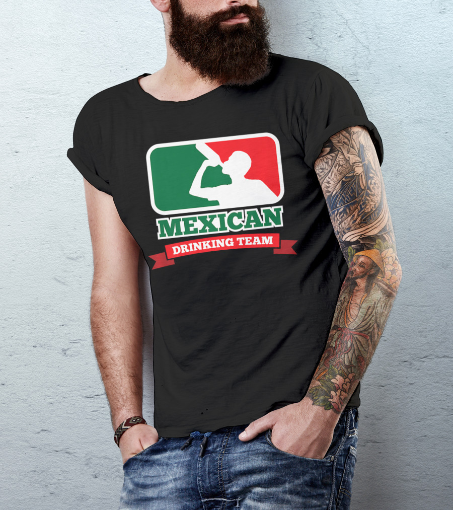 Mexican Drinking Team Funny Party T-Shirt