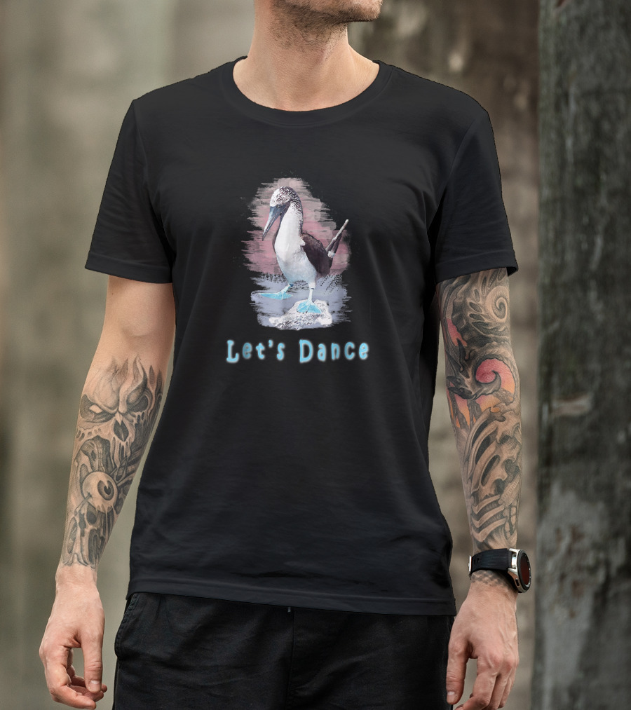Let's Dance Galapagos Blue Footed Booby T-Shirt