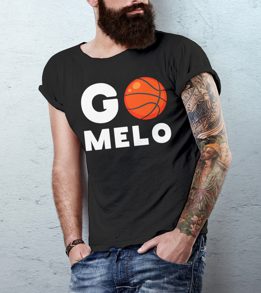 Go Melo Carmelo Basketball Enthusiast Gear T-Shirt