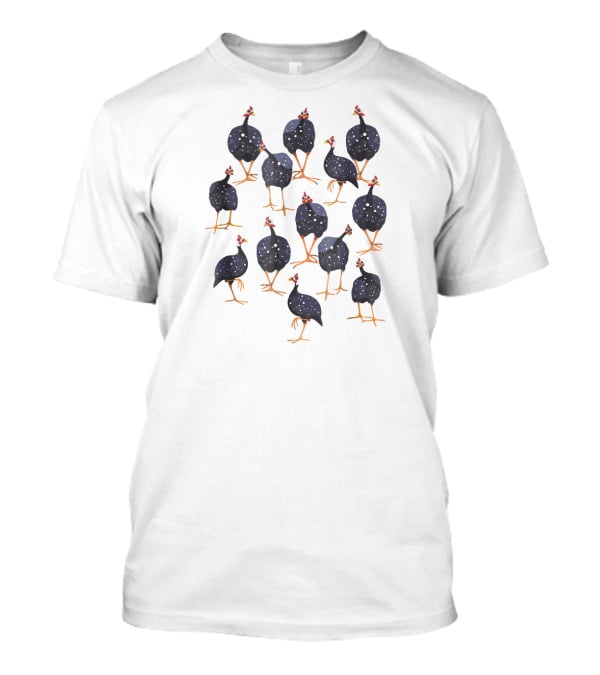 Guinea Fowl Hen Bird T-Shirt